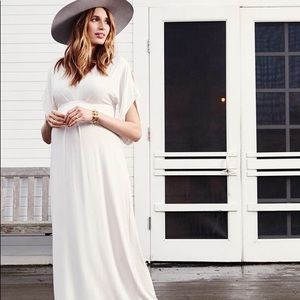 Ingrid & Isabel Maternity Kimono Maxi Dress